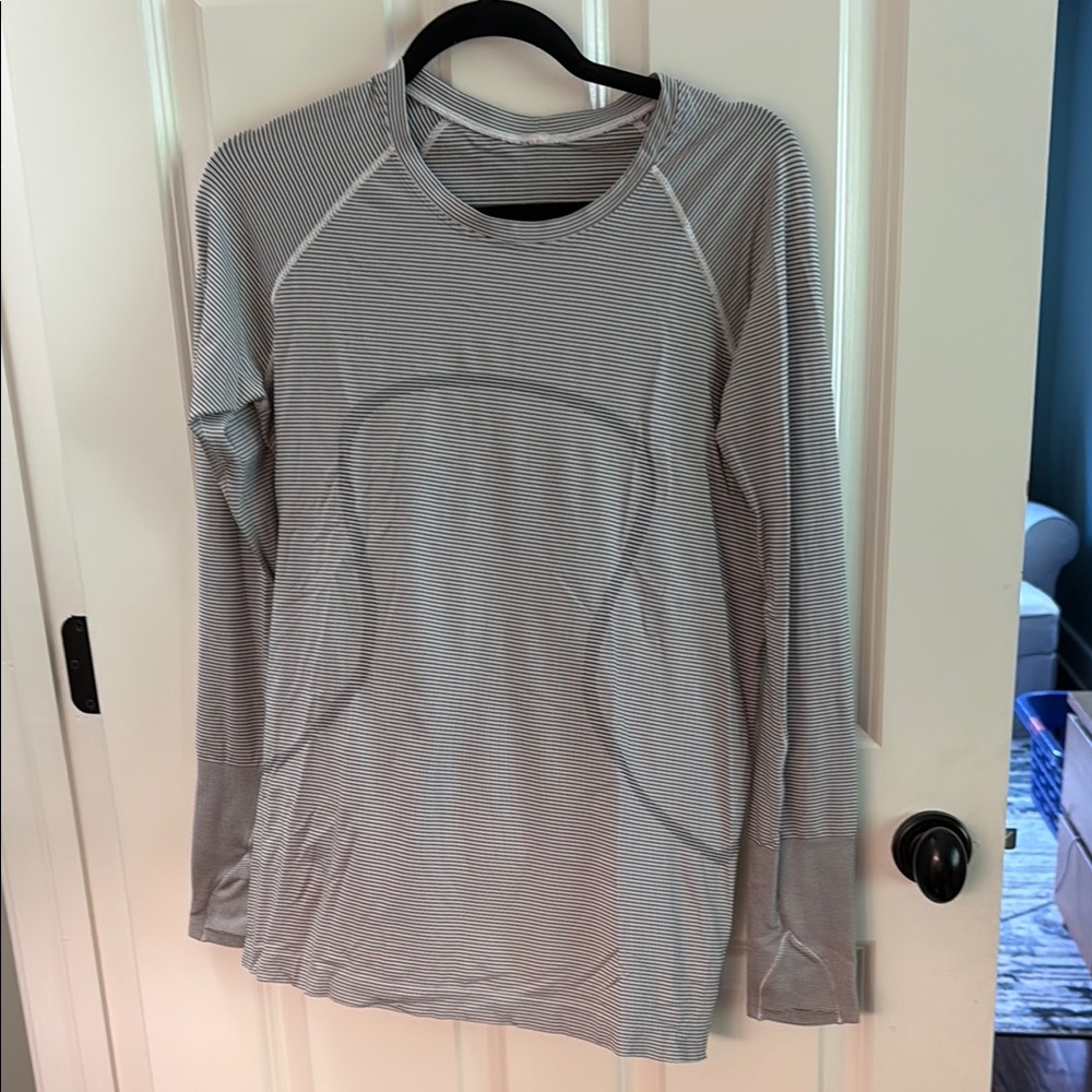 Striped lululemon Long Sleeve Top